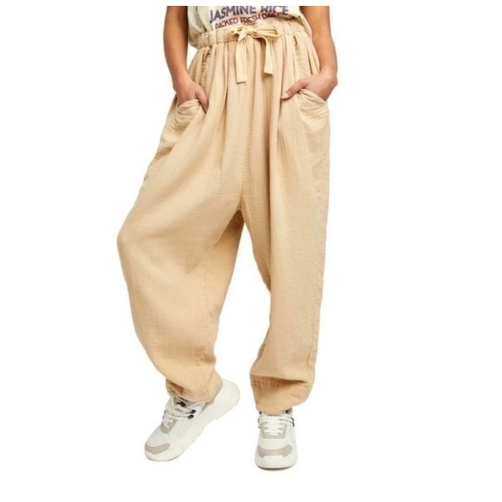 Free People Baggy Essential Harem Style Pants Oversized L